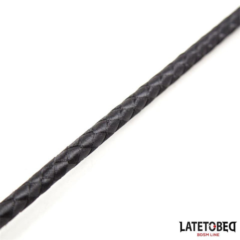 LATETOBED BDSM LINE Classic Whip Silver Details 60cm rod