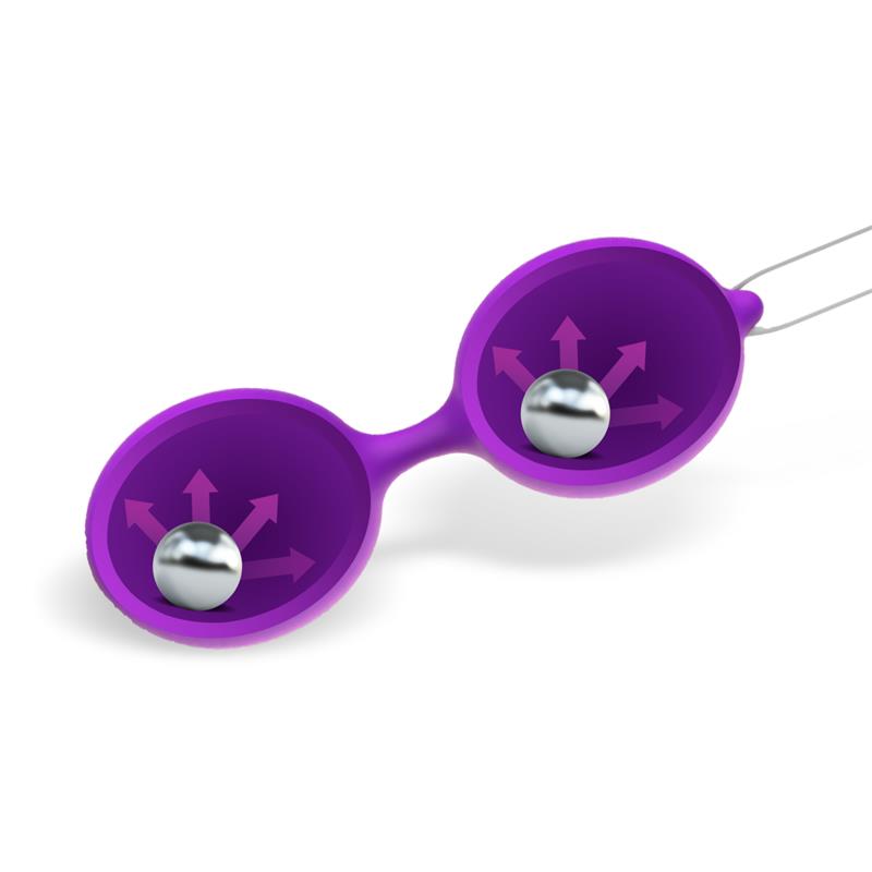 Late To Bed Misha Silicone Double Kegel Balls