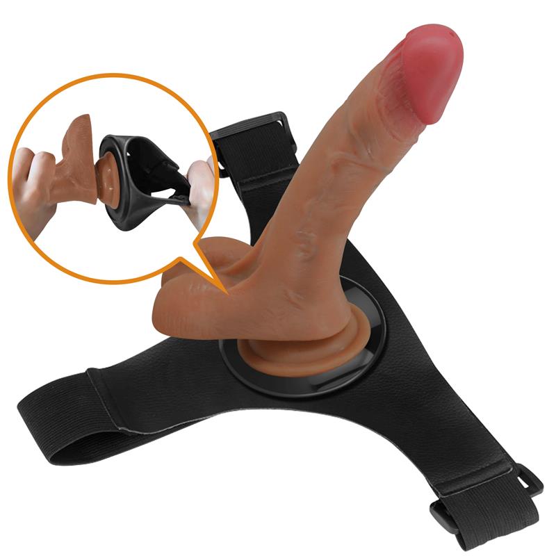 Pretty Love Oher Squirting And Vibrating Strap-On