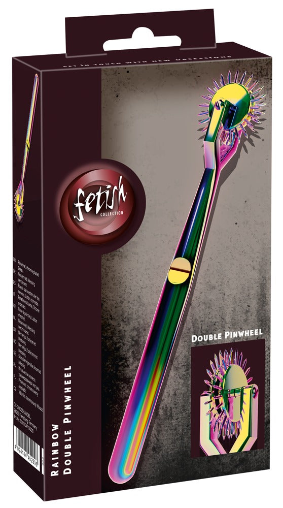 Fetish Collection Rainbow Double Pinwheel