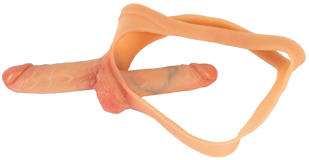 You2Toys Double  Realistic Penis Thong Strap-On