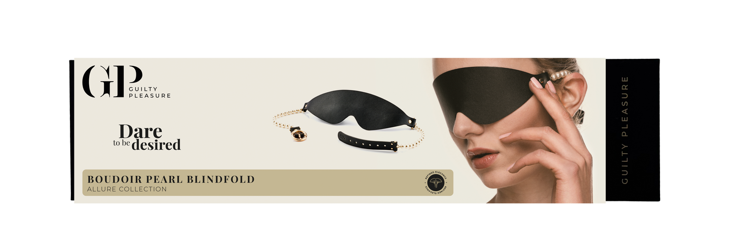 Guilty Pleasure Boudoir Pearl Blindfold