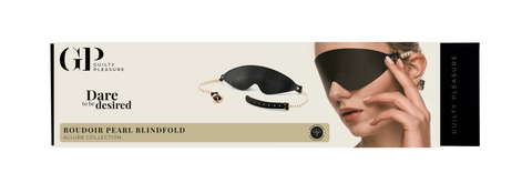 Guilty Pleasure Boudoir Pearl Blindfold