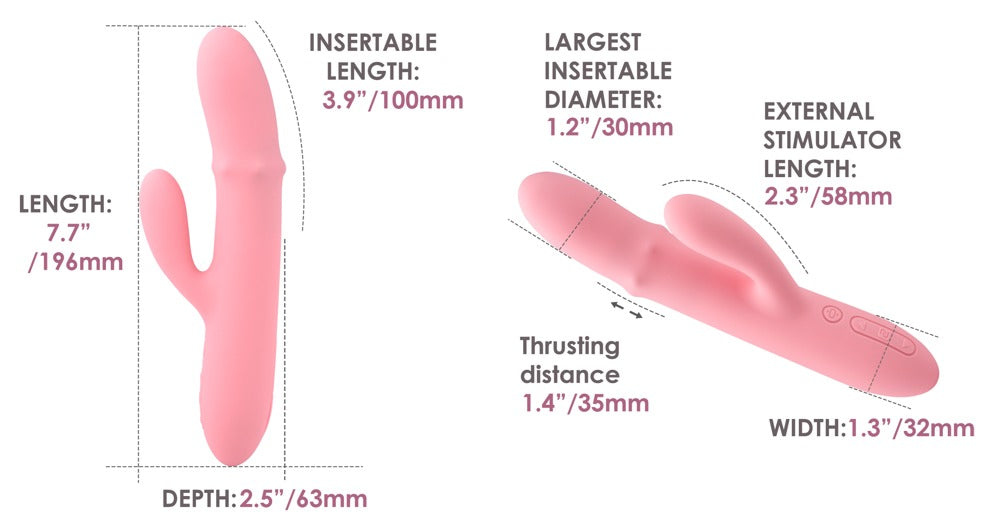 Svakom Mora Neo Pearl Ring Rabbit Vibrator With App Control