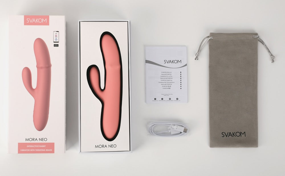 Svakom Mora Neo Pearl Ring Rabbit Vibrator With App Control