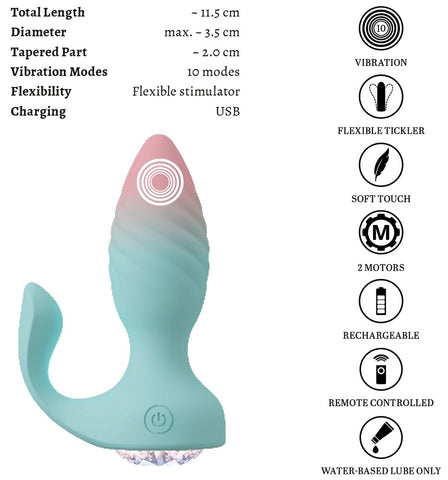 Beau Coeur Juvela Remote Control Butt Plug