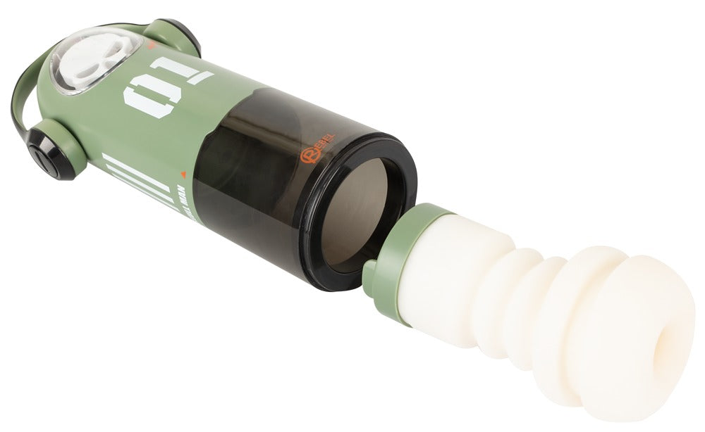 Rebel Skull Masturbator with Vibration, Heating and Thrusting