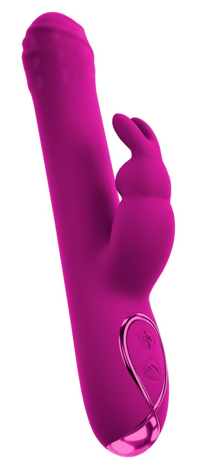 Sweet Smile Rabbit Vibrator With Rotation And Thrusting