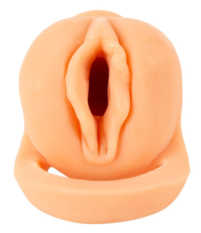 Nature Skin 2in1 Vibrating Extension Masturbator With Remote