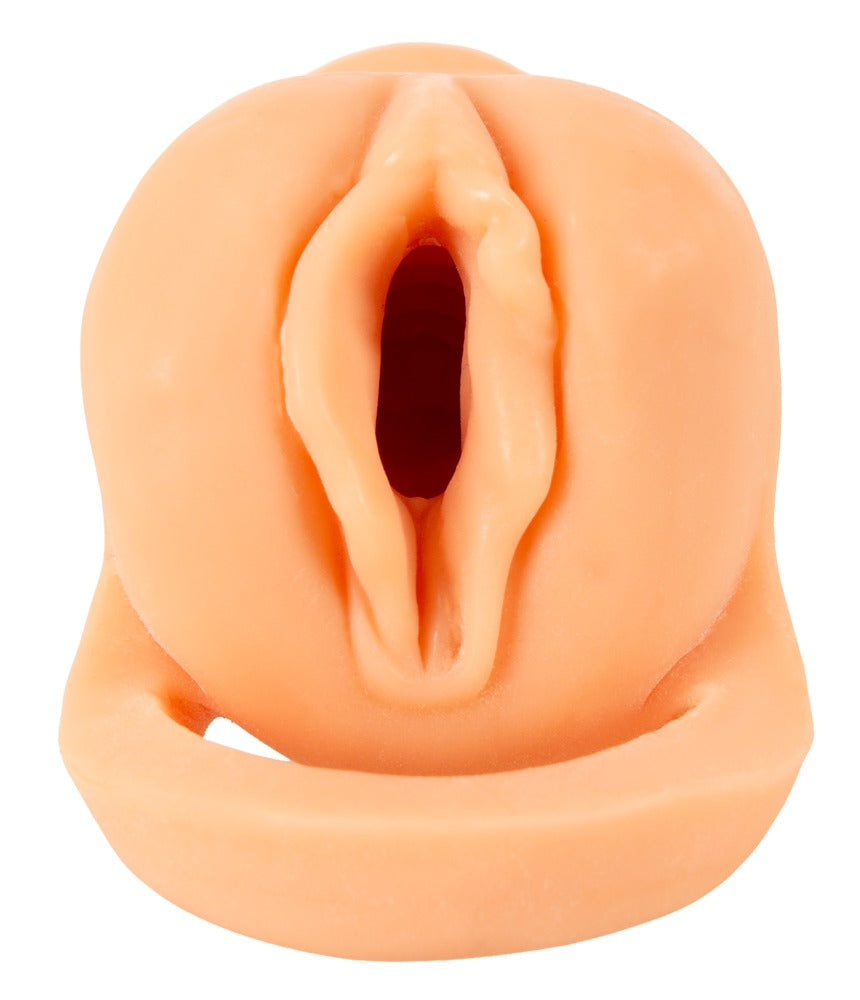 Nature Skin 2in1 Vibrating Extension Masturbator With Remote