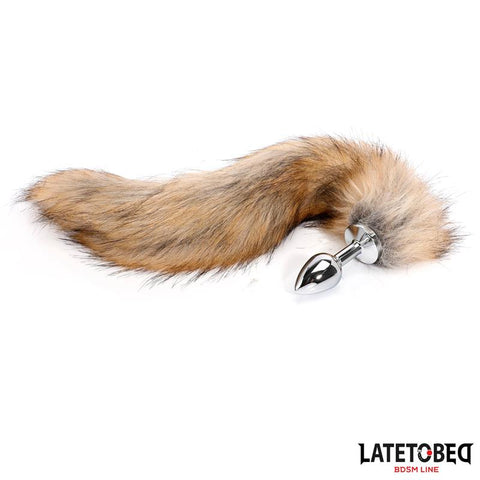 Late To Bed Anal Plug With Tail