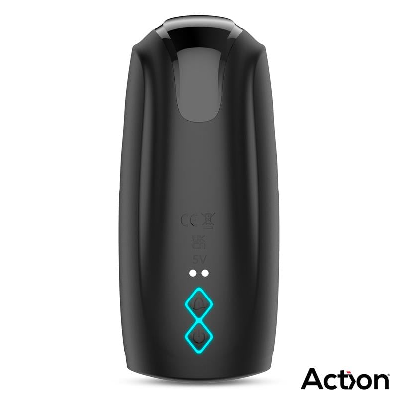 Action Kubex Vibrating, Pulsing And Licking Masturbator
