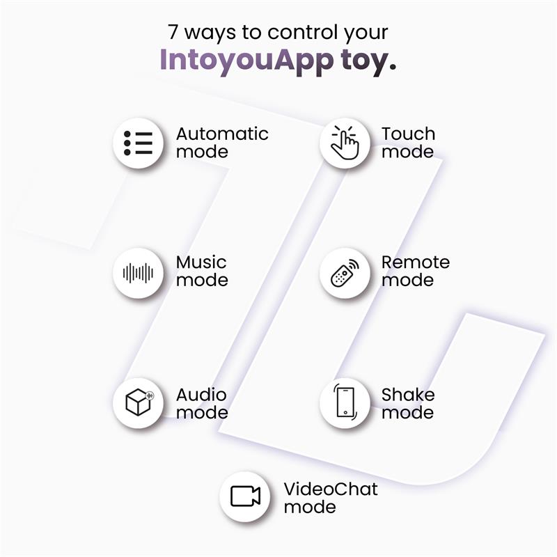 IntoYou App Series Salma Vibrating Dual Ended Wand With Flapping Tongue