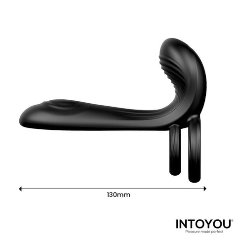 IntoYou Syknox Girth Gainer Vibrating Double Cockring With Remote
