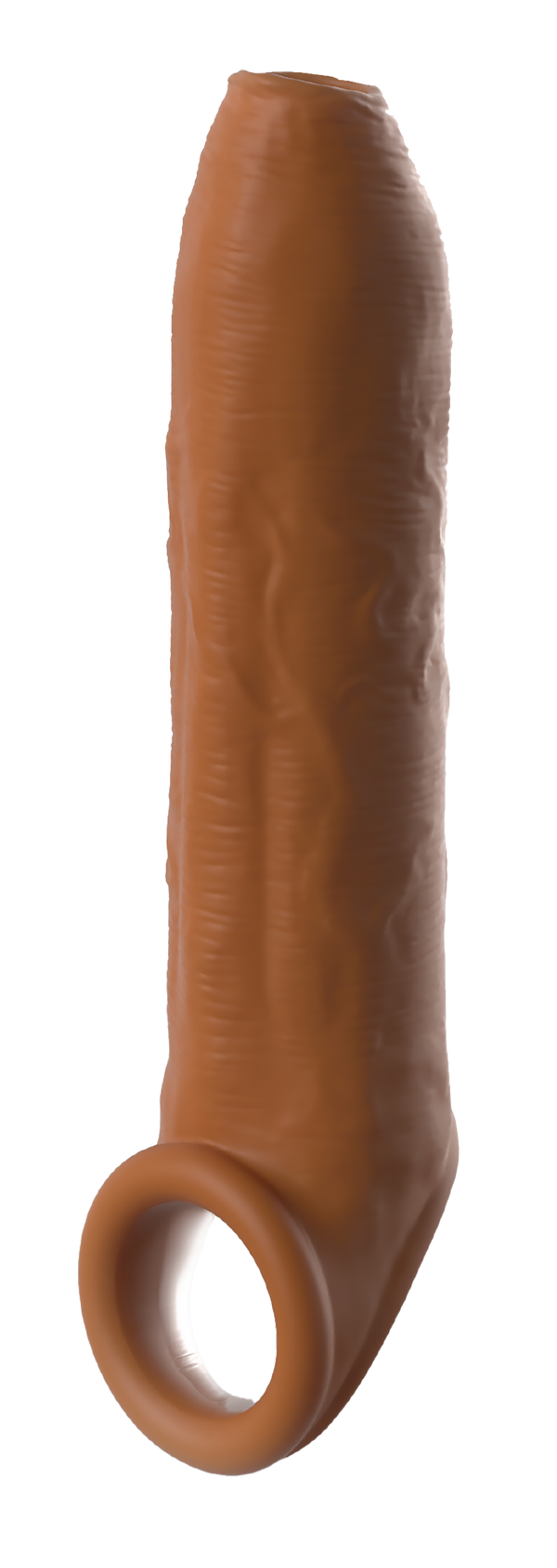 Fantasy X-tensions Elite Uncut 7 Inch Extension Sleeve With Strap Tan