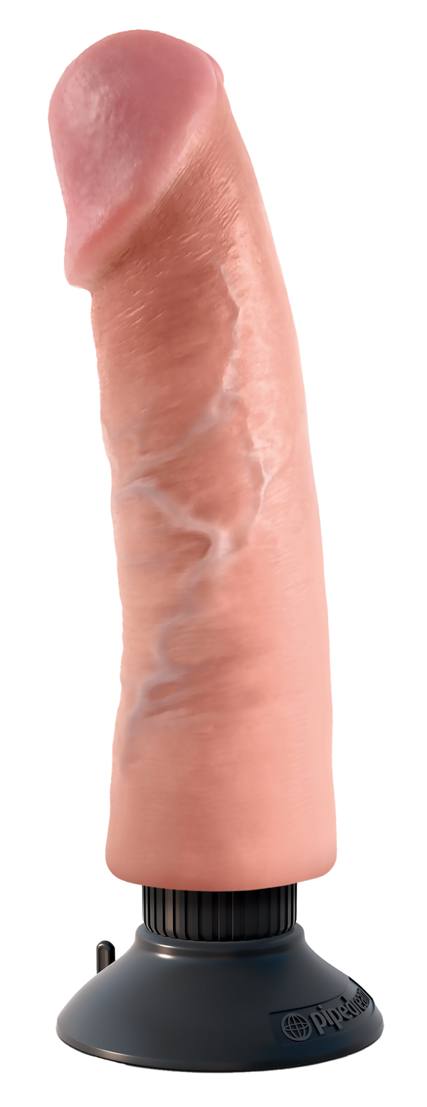 King Cock 9 Inch Vibrating Cock Light