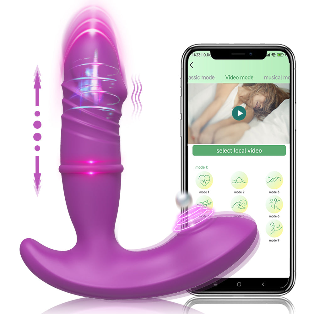 Loveangels App Control Thrusting Tapping Panty Vibe