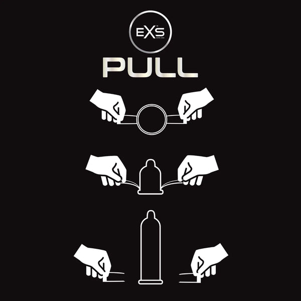 EXS Pull - Non-Latex Condoms - 6 Pieces