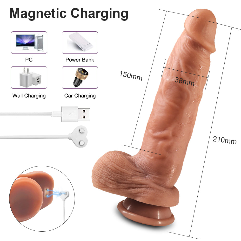 Loveangels 4 in 1 Automatic Vibrator 5.9 Inches