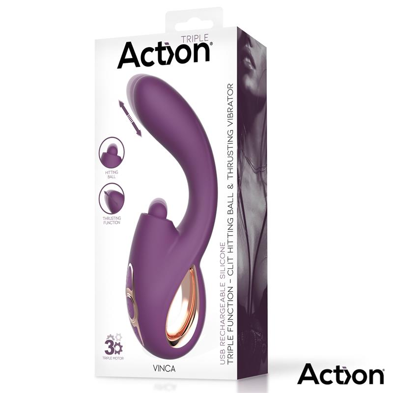 Action Vinca Soft Hitting Ball With Thrusting And Vibration