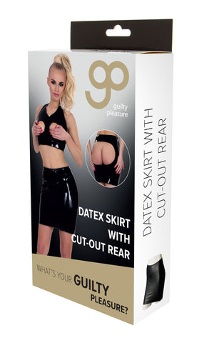 GP Datex Mini Skirt With Cut Out Rear
