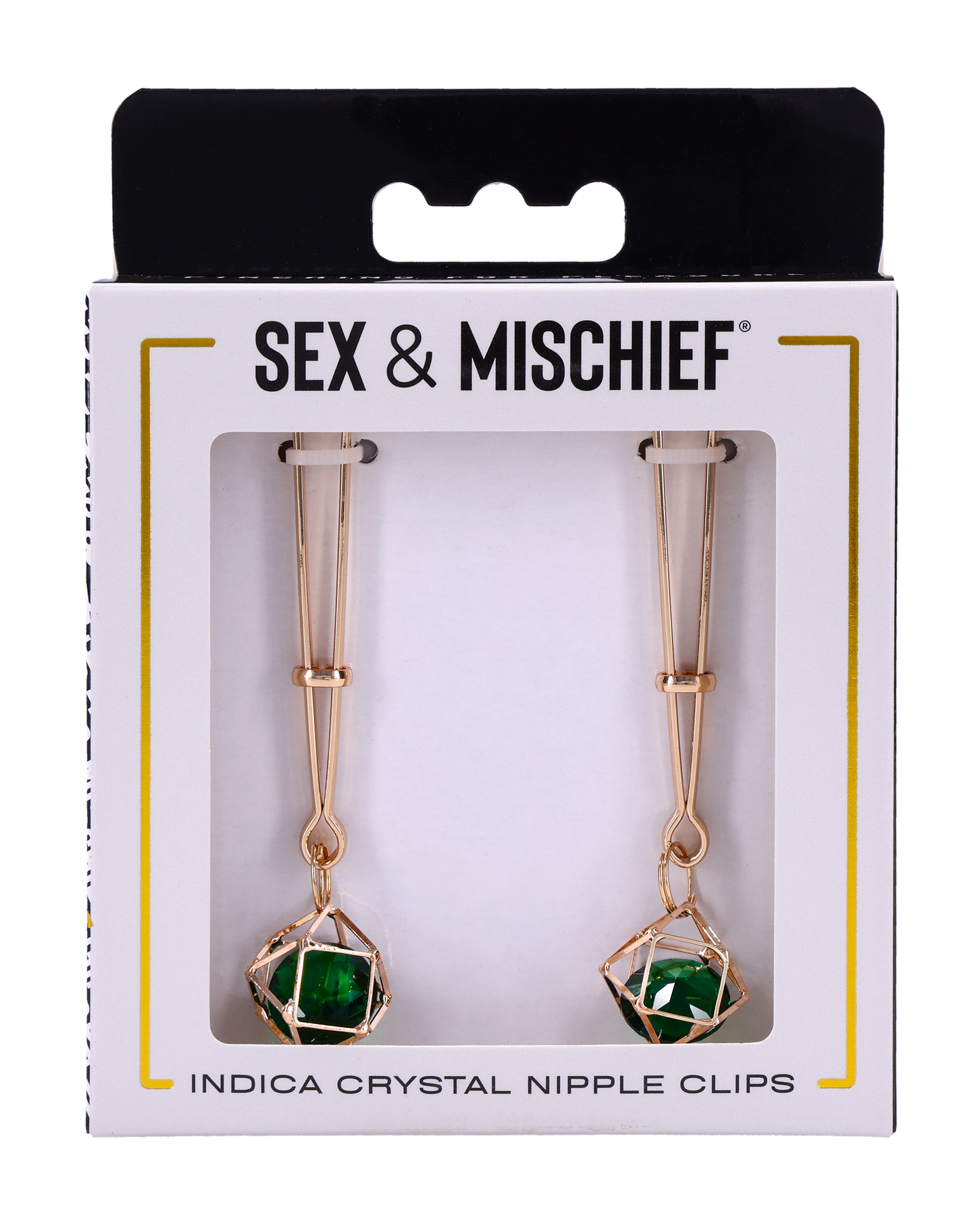 Sportsheets Sex and Mischief Crystal Nipple Clips