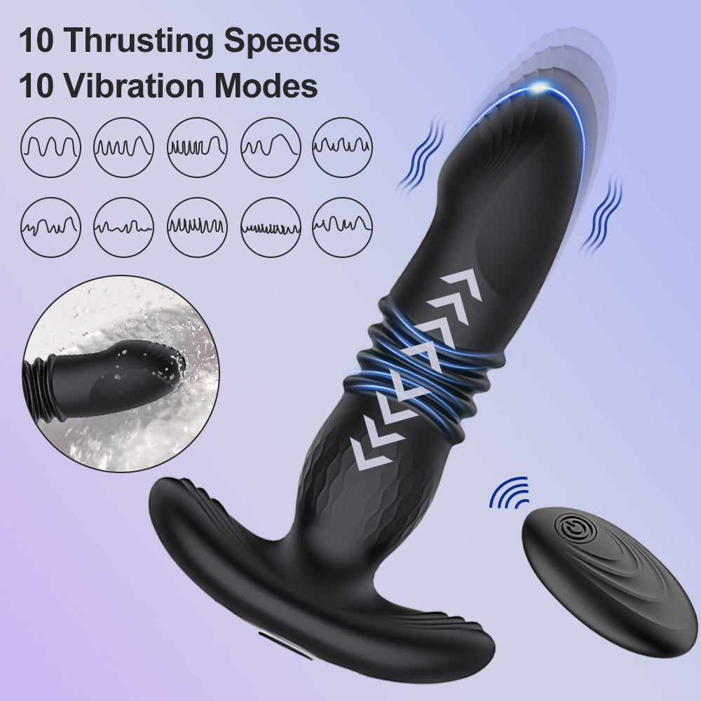 Loveangels Thrusting Vibrating Prostate Plug
