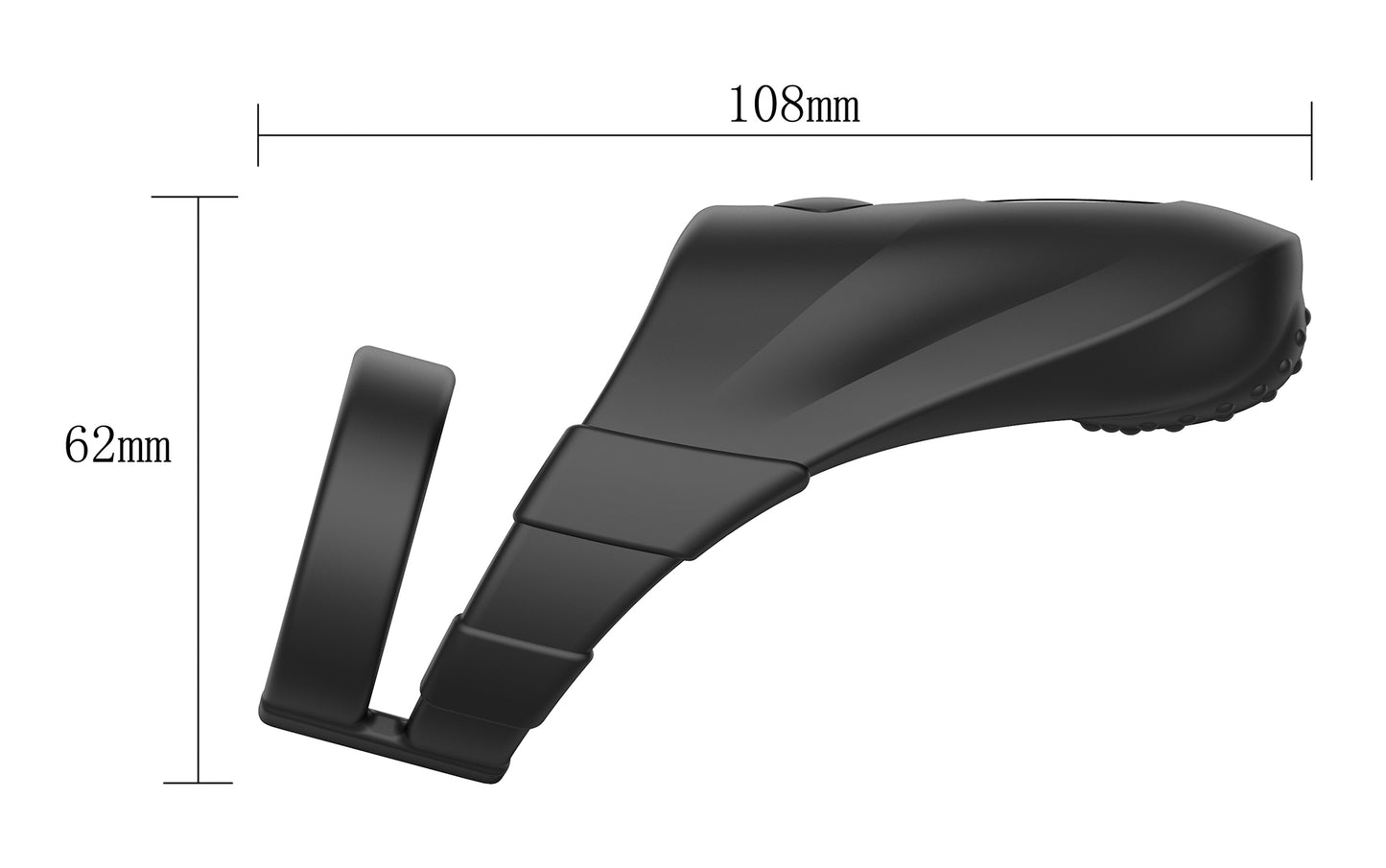 Forto F-48 Vibrating Perineum Double C-Ring