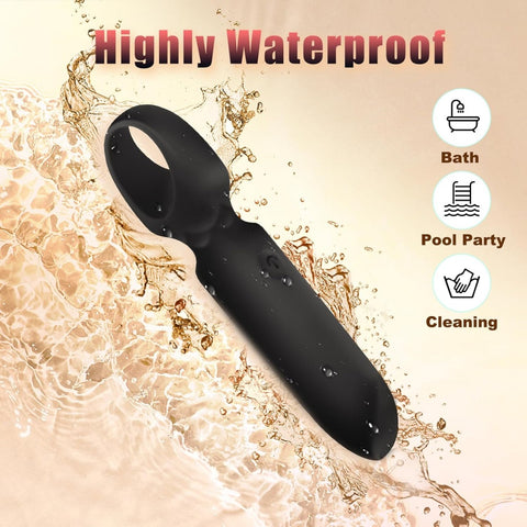 Loveangels Rechargeable Bullet Vibrator With Finger Loop
