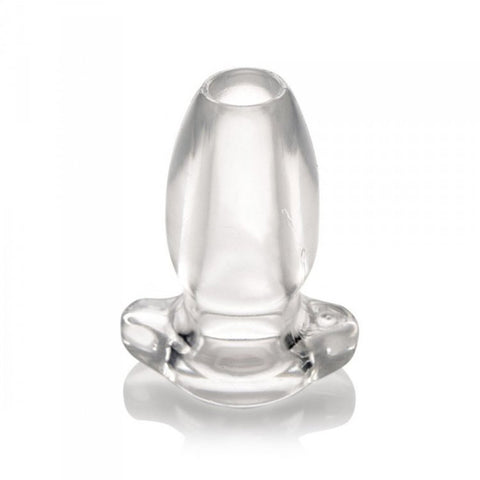Master Series Peephole - Clear Hollow Anal Plug
