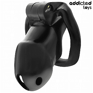 Addicted Toys Locked - Midnight Cell Penis Cage