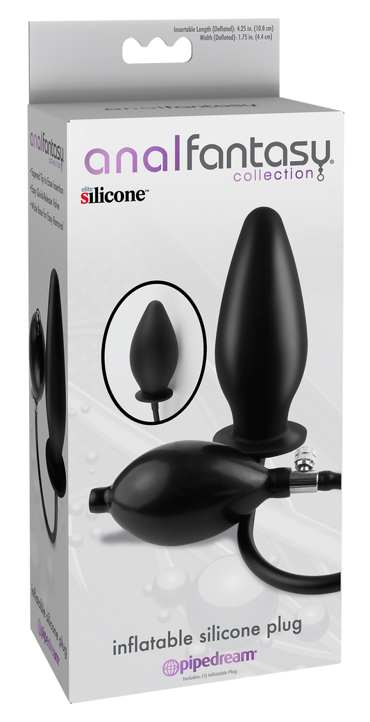 Anal Fantasy Inflatable Silicone Plug box