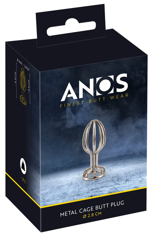 Anos Metal Cage Butt Plug box