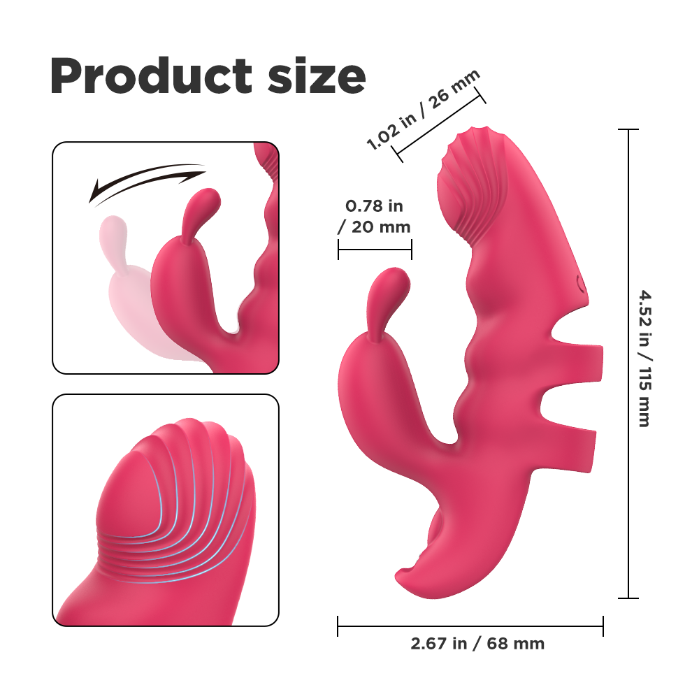 Loveangels Rabbit Finger Vibe