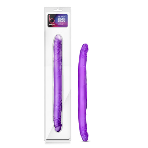 B Yours 16 Inch Double Dildo packaging