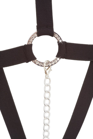 Bad Kitty Stretchy One Size Harness detail