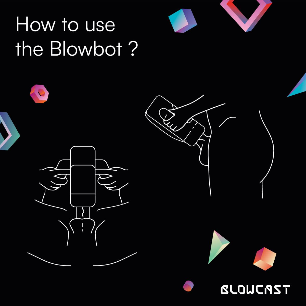 Blowcast Blowbot Automatic Masturbator how to use