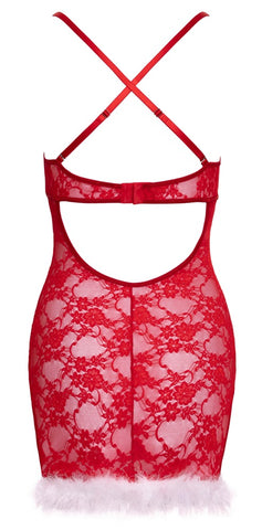 Cottelli Christmas Chemise back