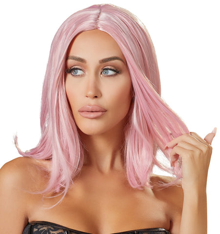 Cottelli Long Pink Wig