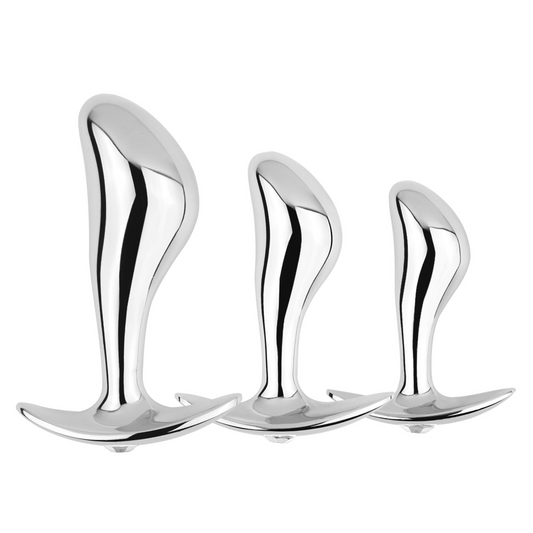 Loveangels Platinum Touch 3pc Anal Plug Set