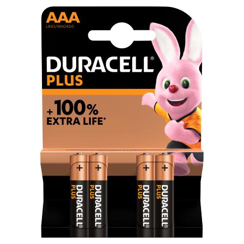 Duracell AAA Batteries 4 Pack