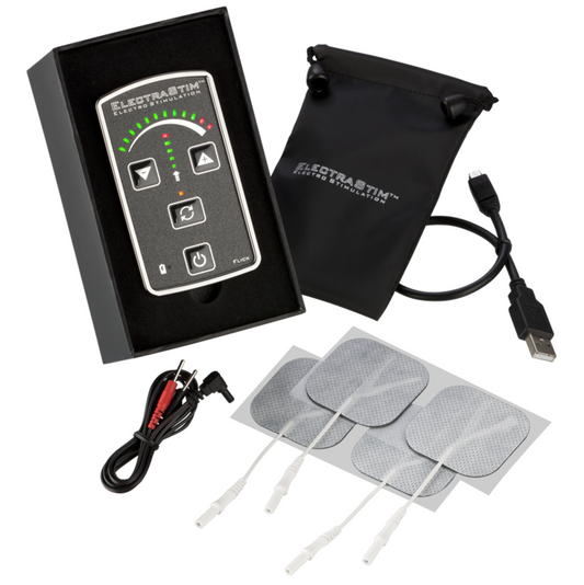 Electrastim Flick EM60E Stimulator Pack everything included