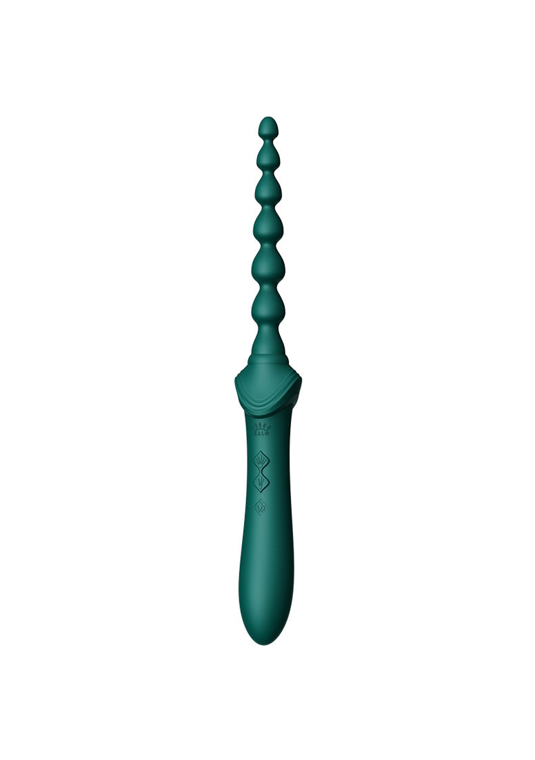 Zalo Bess 2  Clitoral Vibrator Turquoise Green