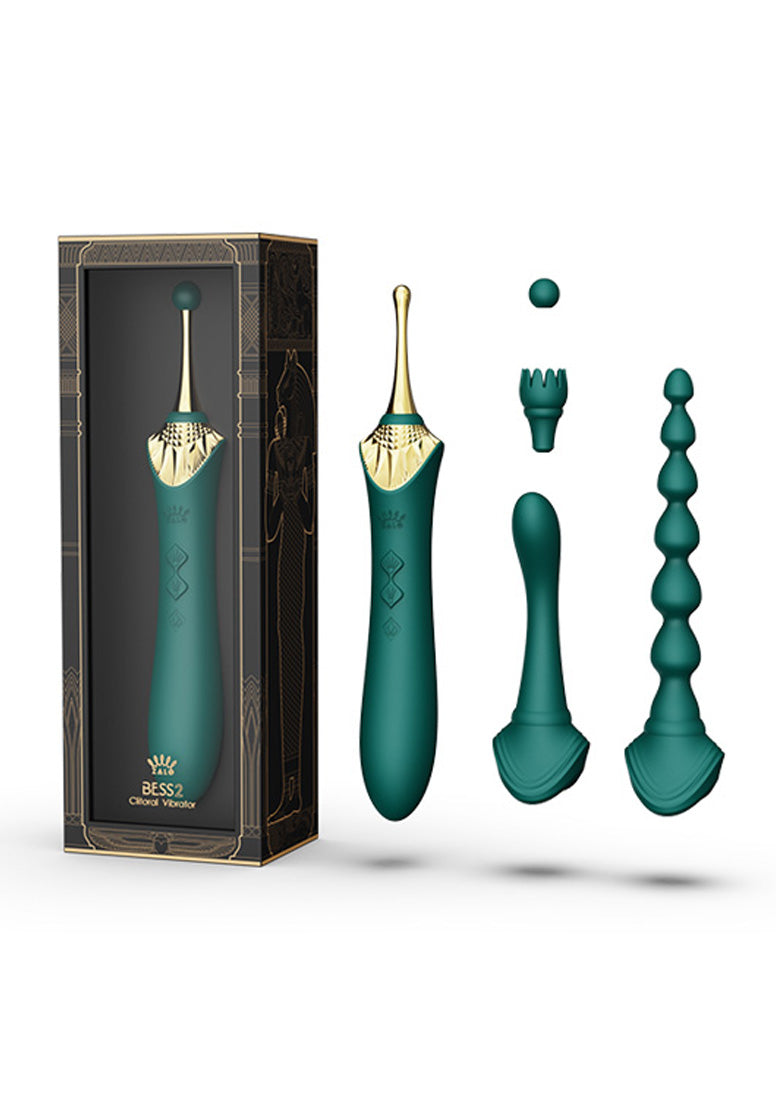 Zalo Bess 2 Clitoral Vibrator With Attachments