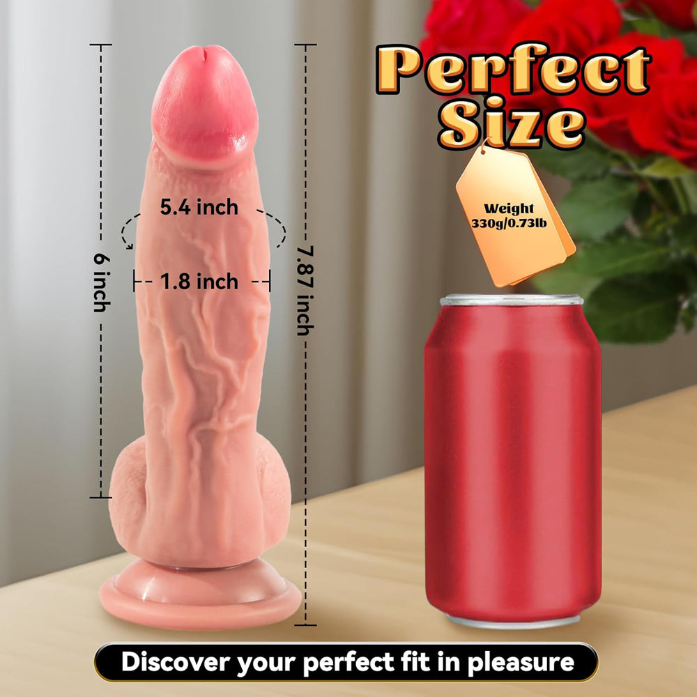 Loveangels Natural Curve Thick In The Middle Dildo