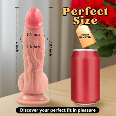 Loveangels Natural Curve Thick In The Middle Dildo