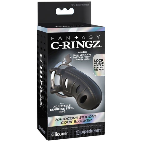 Fantasy C-Ringz Hardcore Silicone Cock Blocker box