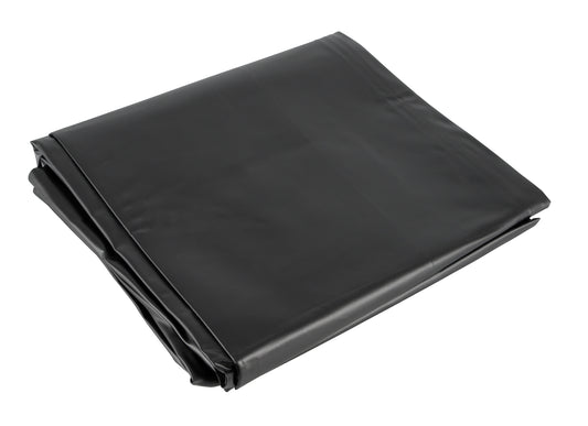 Fetish Collection Black Vinyl Sheets folded