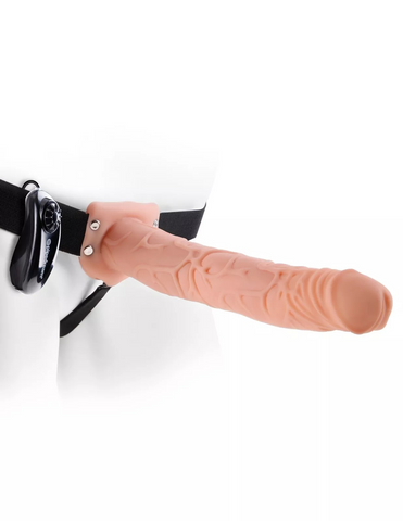 Fetish Fantasy Series 11 Inch Vibrating Hollow Strap-On