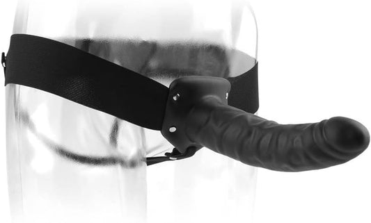 Fetish Fantasy Series 8 Inch Mr. BIG Hollow Strap-on on mannequin